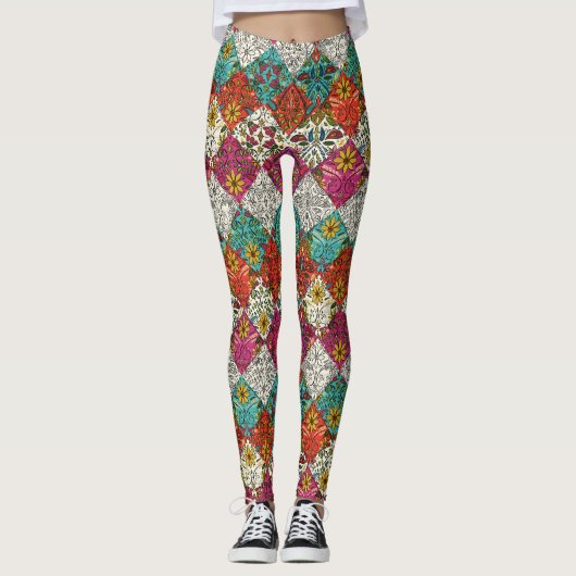 Leggings patchwork aziza (Devant)