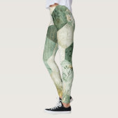 Leggings Patchwork Botanique Hexagonal Vintage (Gauche)