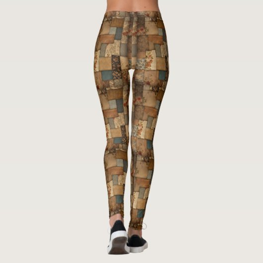 Leggings Patchwork Crazy Quilt (Dos)