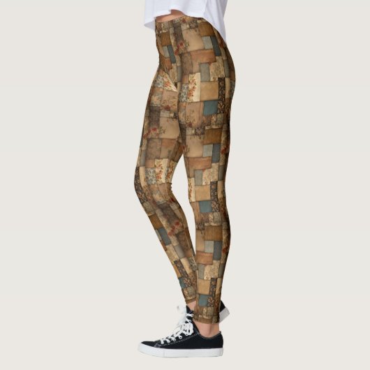Leggings Patchwork Crazy Quilt (Gauche)