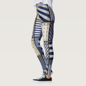 Leggings Patchwork Denim bleu (Gauche)