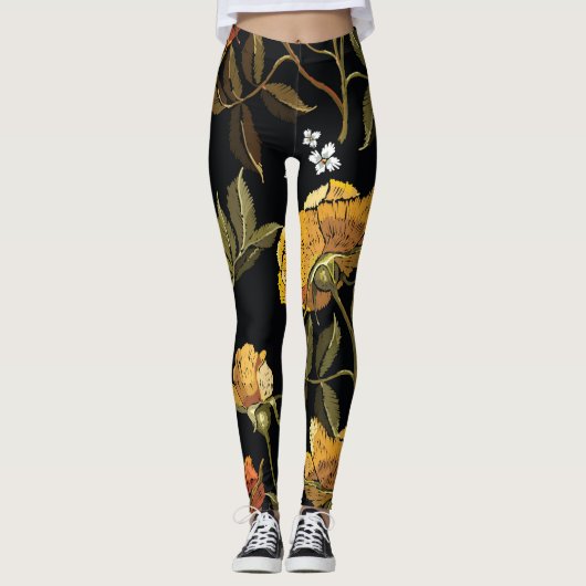 Leggings Patchwork Gentl : dessin manuel (Devant)