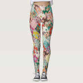 Leggings patchwork sarilmak (Devant)