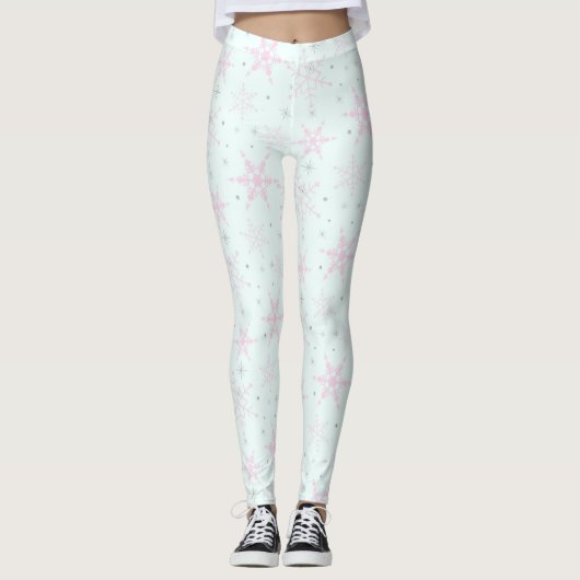 Leggings Patel snowflakes (Devant)