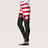 Leggings Patriot USA Soldiers flag (Gauche)
