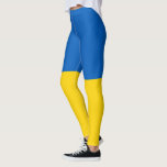 Leggings Patriotic Ukraine<br><div class="desc">Drapeau patriotique de l'Ukraine.</div>