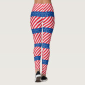 Leggings patriotique américain (Dos)