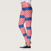 Leggings patriotique américain (Gauche)