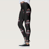 Leggings Patriotique J'aime mon ancien combattant militaire (Gauche)