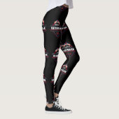 Leggings Patriotique J'aime mon ancien combattant militaire (Droite)
