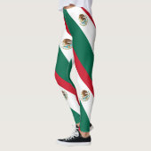 Leggings Patriotique mexicain de drapeau du Mexique (Gauche)