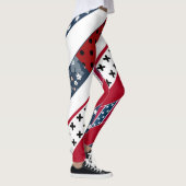 Leggings Patriotique, patchwork (Droite)