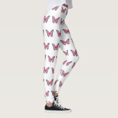 Leggings Patriotique Rouge Blanc Et Bleu Papillon (Droite)
