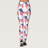 Leggings Patriotique USA Dachshund (Dos)