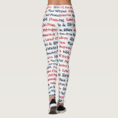 Leggings patriotiques (Dos)