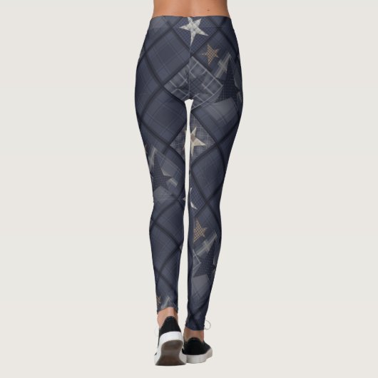 Leggings Patte bleue (Dos)