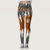 Leggings Patte d'ours (Devant)