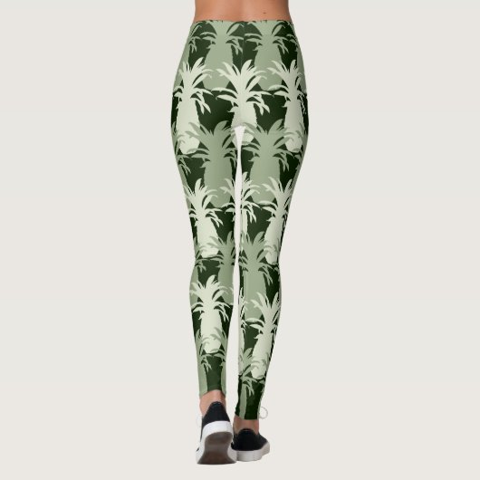 LEGGINGS PATTERIES TROPICALES PINEAPPLE (Dos)
