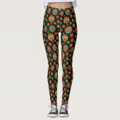 Leggings Pattern de Ethnic Brooches Seamless (Devant)