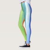 Leggings Pattern de Vertical Rainbow | (Gauche)