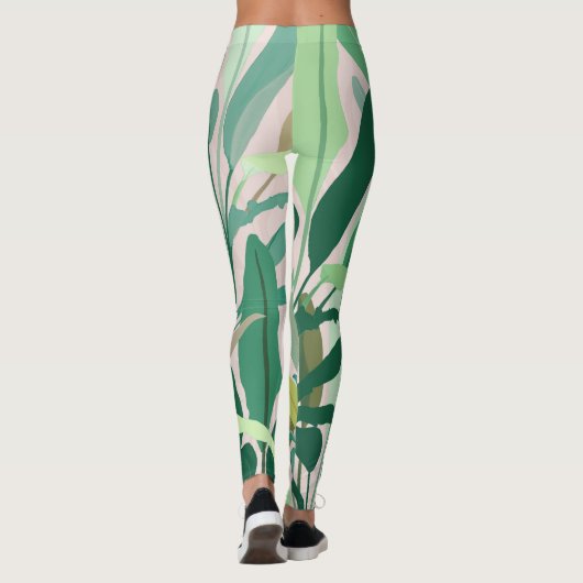Leggings Pattern rose (Dos)