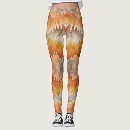 Leggings Pattern Tie Dye  (Devant)