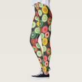 Leggings Patterned Gears (Gauche)