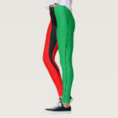 Leggings Patterns de Kwanzaa Colors (Gauche)