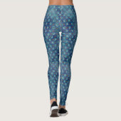 Leggings Patters de Snowflakes (Dos)