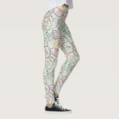 Leggings Patterson de Travel Stamp (Droite)