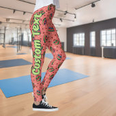 Leggings Pattes Motifs de dessin de pastèque