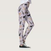 Leggings Pattes Pitbull et pattes d'os (Droite)