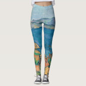 Leggings Paul Cezanne - Baie de Marseille, vue d'Estaque (Devant)