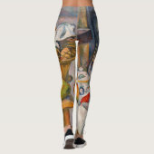 Leggings Paul Cezanne - Nature morte avec panier (Dos)