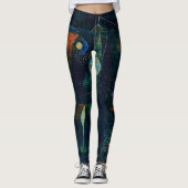 Leggings Paul Klee Fish Magic Peinture Abstraite Art graphi (Devant)