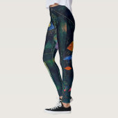 Leggings Paul Klee Fish Magic Peinture Abstraite Art graphi (Gauche)