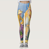 Leggings Paul Signac - Femmes dans le puits (Devant)
