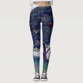 Leggings Paul Signac - Le pin Bonaventure (Devant)