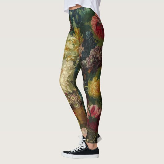 Leggings Paulus Theodorus Van Bruxelles - fleurs dans un (Gauche)