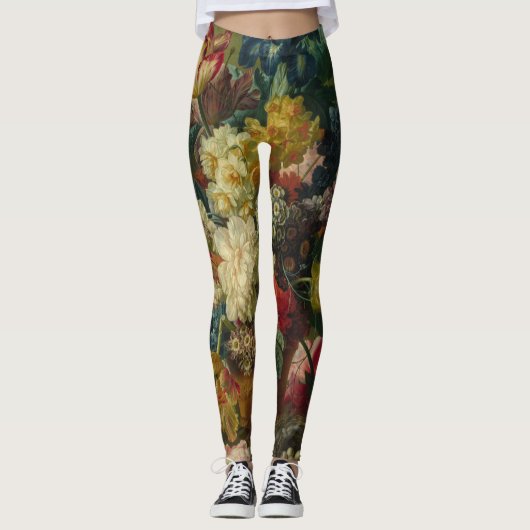Leggings Paulus Theodorus Van Bruxelles - fleurs dans un (Devant)