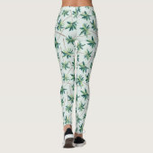 Leggings Paume australienne tropicale de vulpin (Dos)