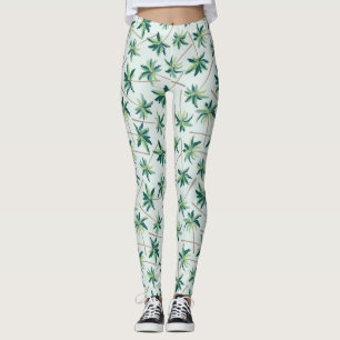 Leggings Paume australienne tropicale de vulpin