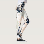 Leggings Paume de la jungle tropicale feuille (Droite)