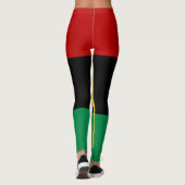 Leggings Pavillon panafricain Black Power (Dos)