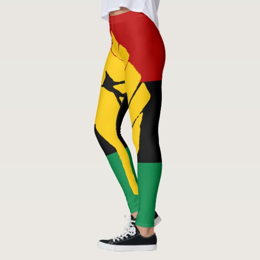 Leggings Pavillon panafricain Black Power (Gauche)