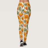 Leggings Pavot de Californie (Dos)