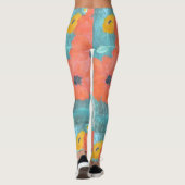 Leggings Pavot orange (Dos)