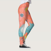 Leggings Pavot orange (Droite)