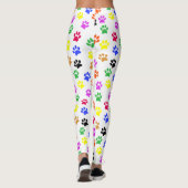 Leggings Paws colorés (Dos)