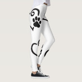 LEGGINGS **PAWS DE CHIEN** LÉGINGS (Droite)